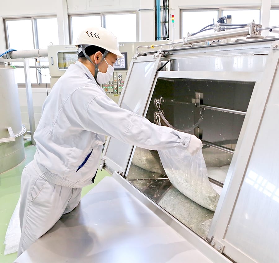 分散製法仕込み・分散の様子