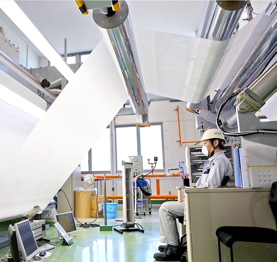 分散製法検査の様子