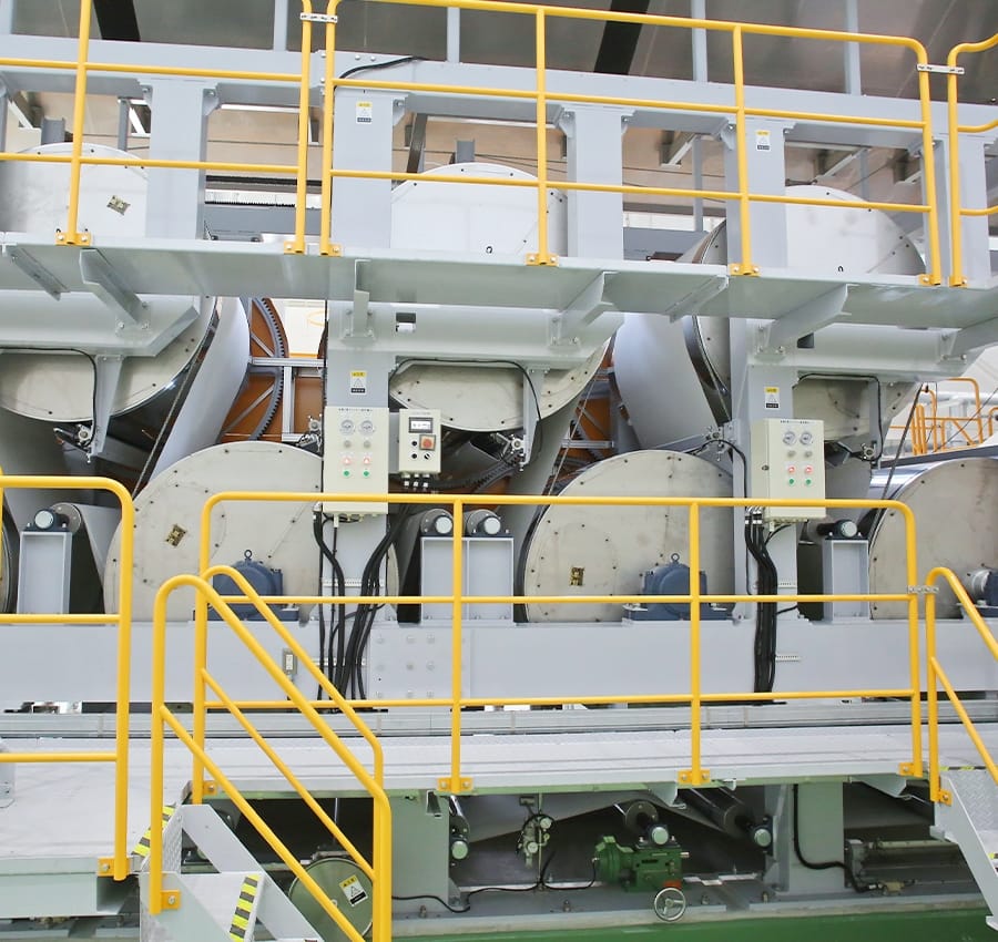 凝集製法乾燥の様子