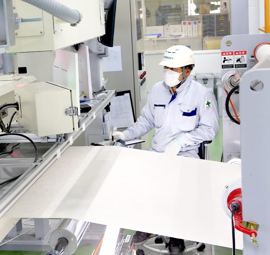 凝集製法検査の様子